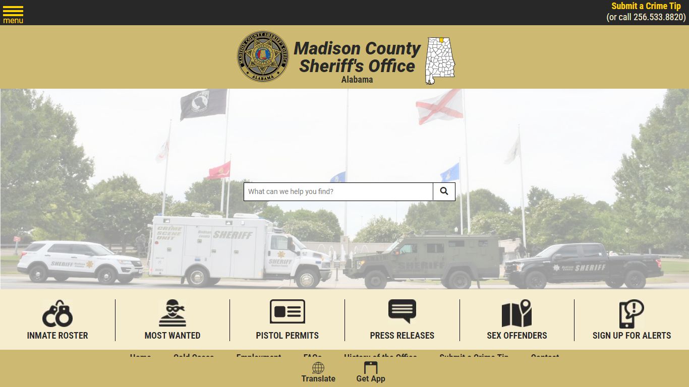 Inmate Roster (66) - Madison County Sheriff's Office